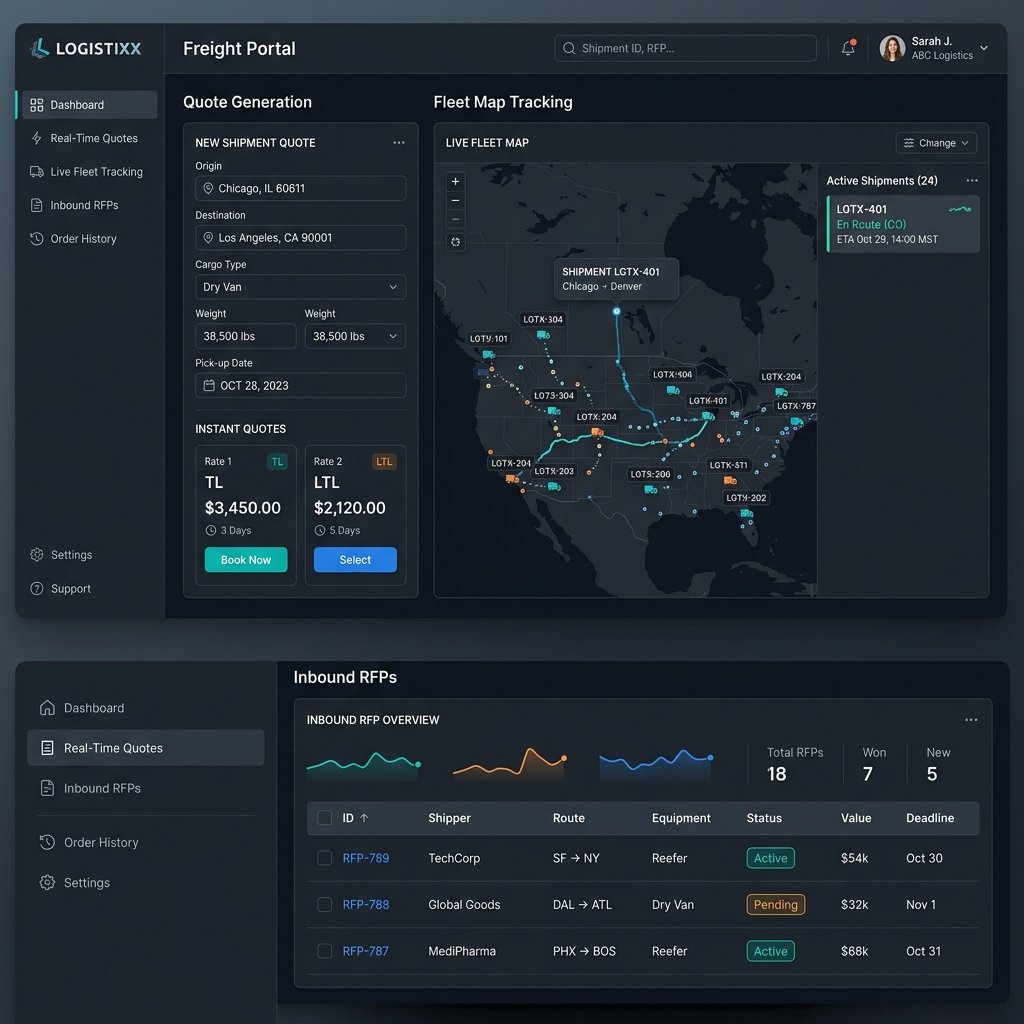 NorthStar Freight B2B Website Case Study