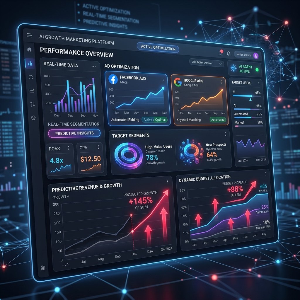 AI Growth Marketing Campaign Performance Dashboard